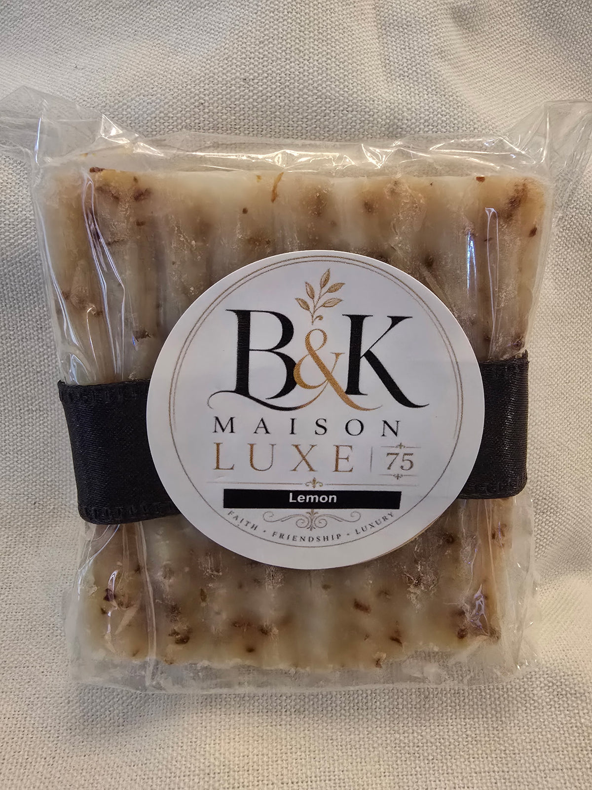 B&K Maison Luxe 75 - Lemon Luxury Soap
