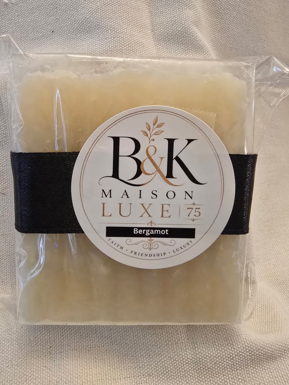 B&K MAISON LUXE 75 - BERGAMOT LUXURY SOAP