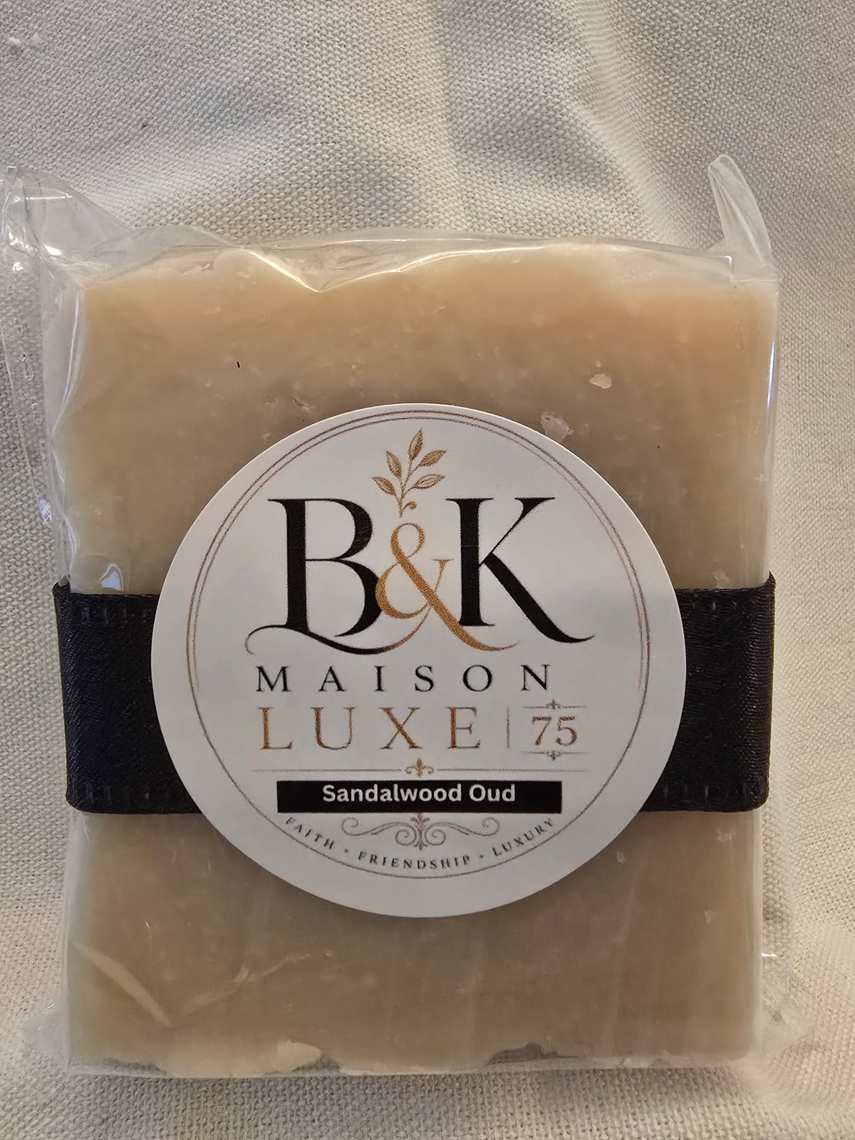 B&K Maison Luxe 75 - Sandalwood Oud Luxury Soap